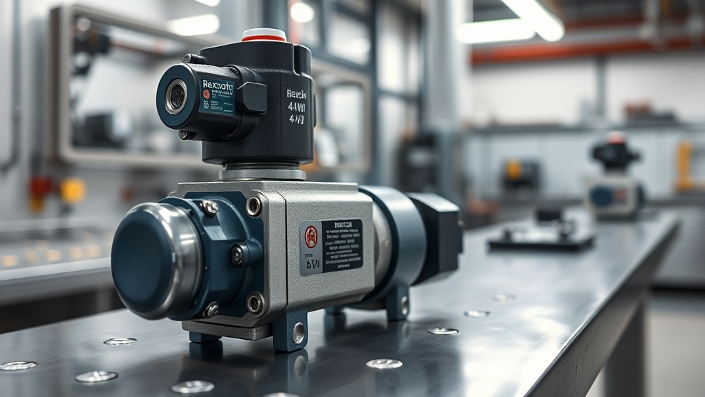 Bosch Rexroth 4WE Valf Bakım ve Onarım Rehberi