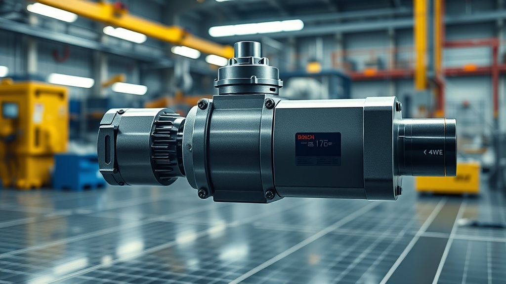 Bosch Rexroth 4WE Valf Basınç ve Akış Testi