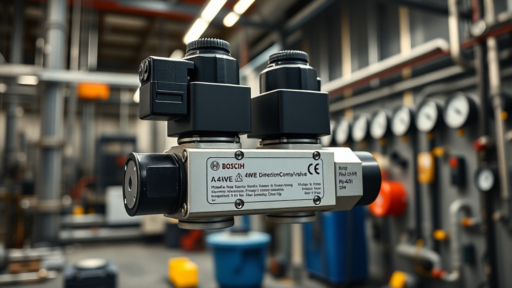Bosch Rexroth 4WE Valf Kurulum ve Güvenlik Rehberi