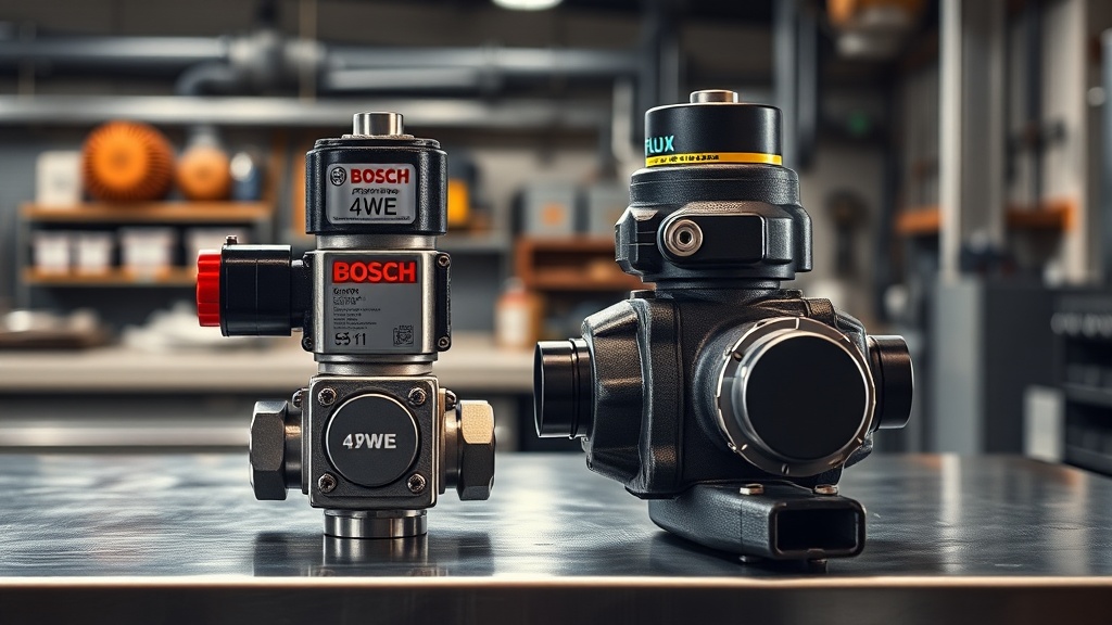 Bosch Rexroth 4WE Valf ve Enerpac P391 Pompa Karşılaştırması