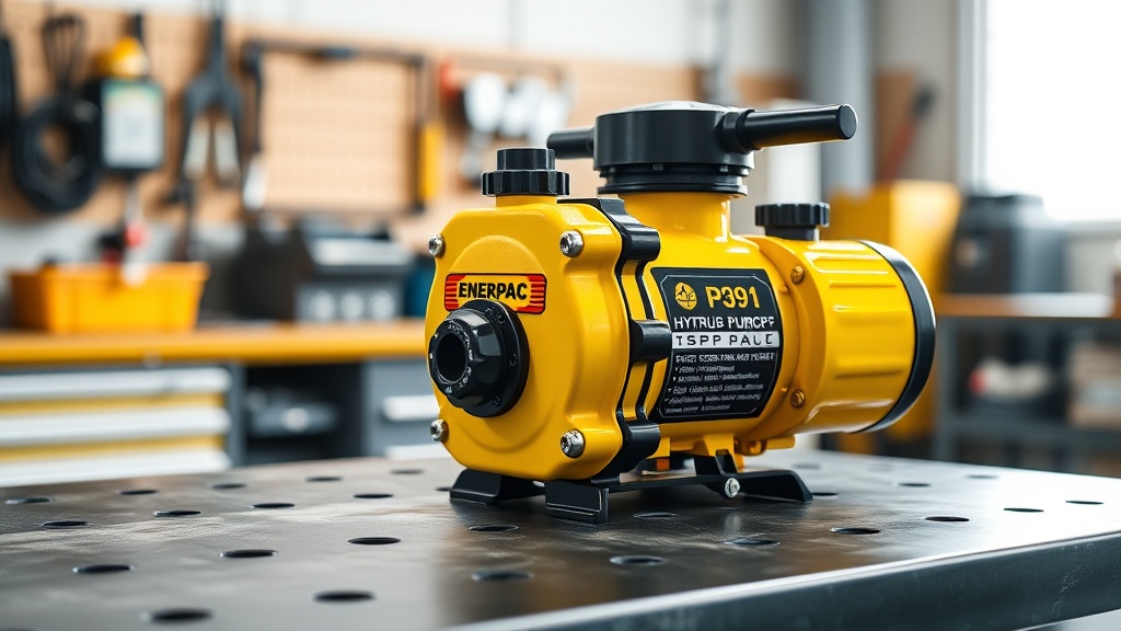 Enerpac P391 Hidrolik Pompa Bakım ve Onarım Rehberi