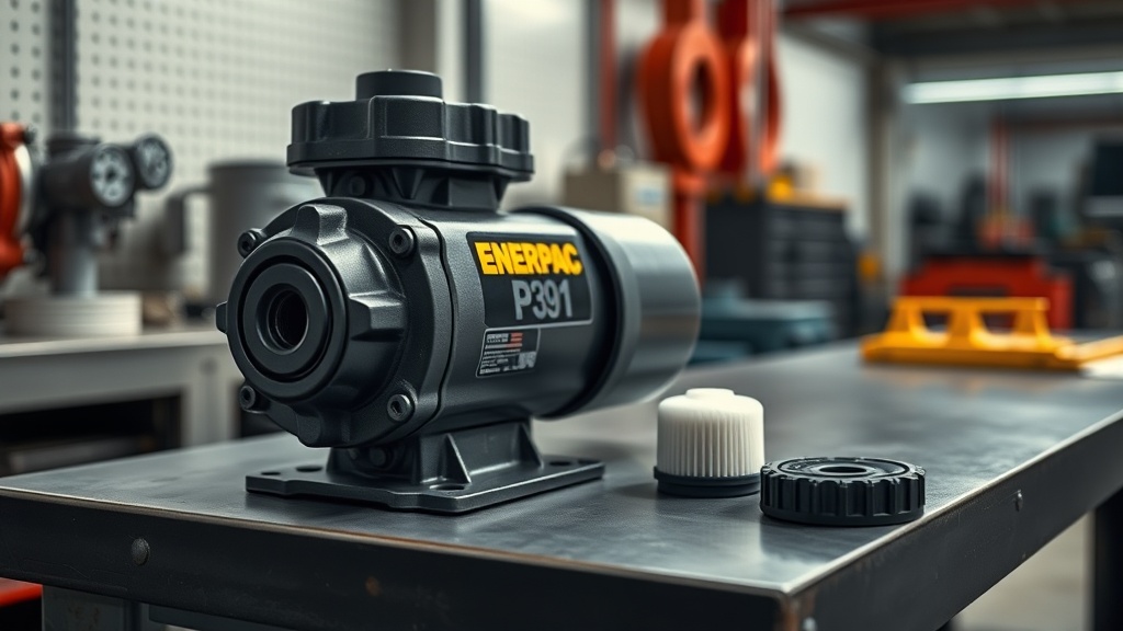 Enerpac P391 Hidrolik Pompa Filtreleme ve Yağlama Rehberi 2024